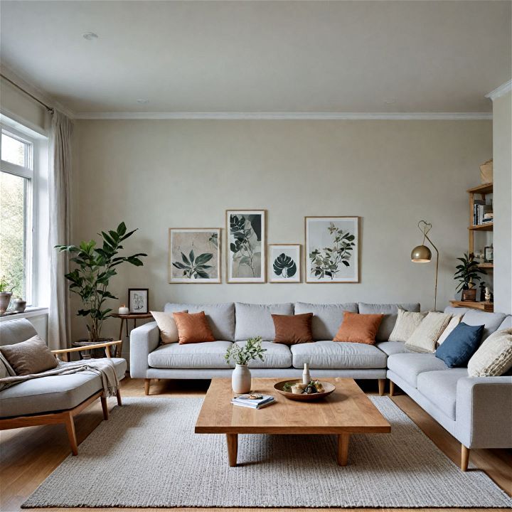 scandinavian design for sunken living room