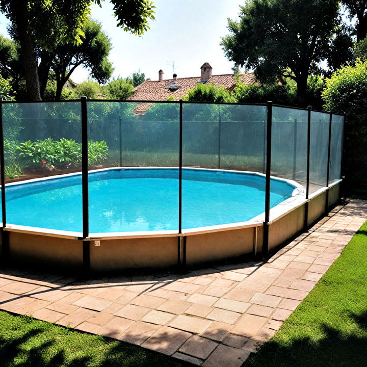 screened enclosure around your above ground pool