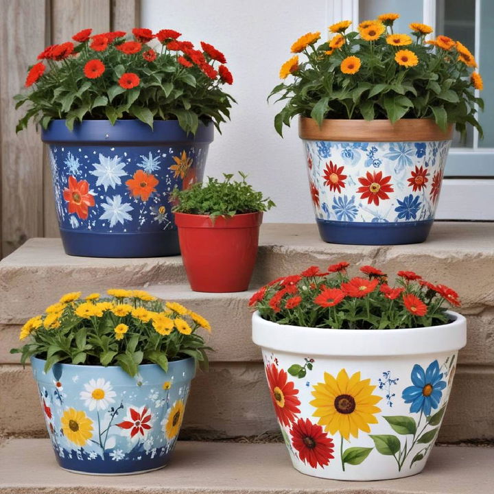 season themed pots