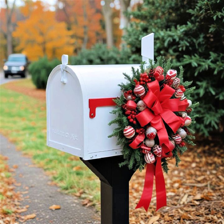 seasonal decoration mailbox