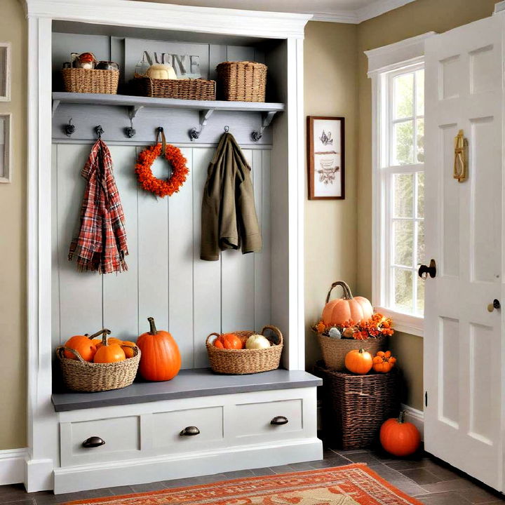 seasonal decoration space for a festive touch