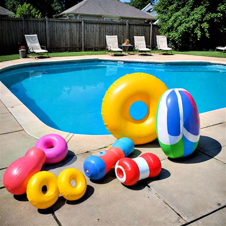 second hand pool toys and floats