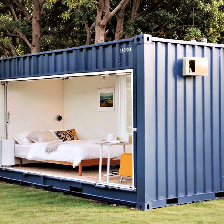 shipping container unit guest house