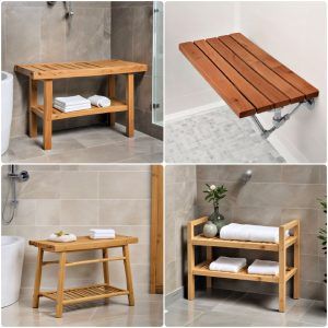 shower bench ideas