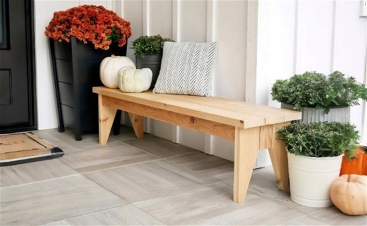 simple and easy diy outdoor bench