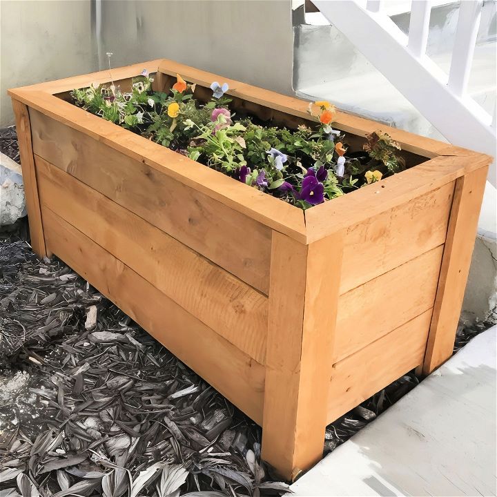 simple diy planter box under $23