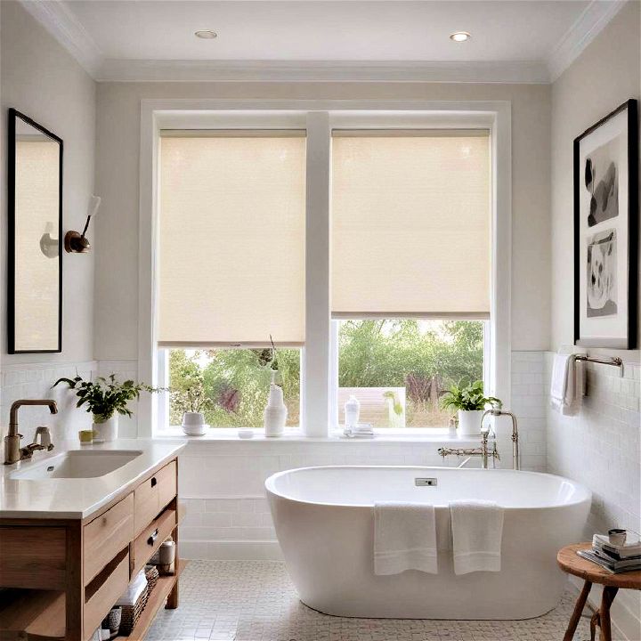 simple window treatments minimalist design