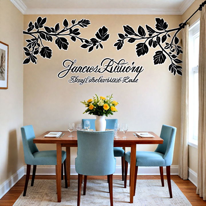 simple yet creative wall decals