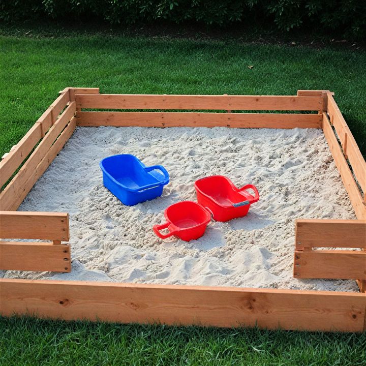 simple yet fun sandbox for kids
