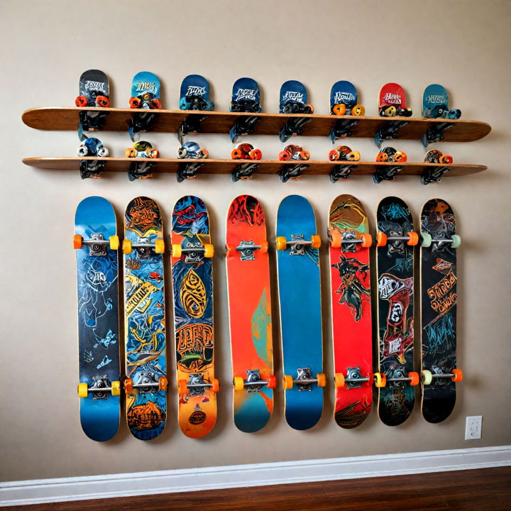 skateboard rack idea