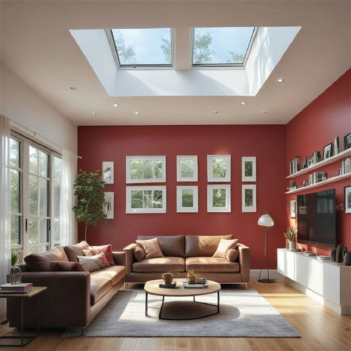 skylights for living room ceiling