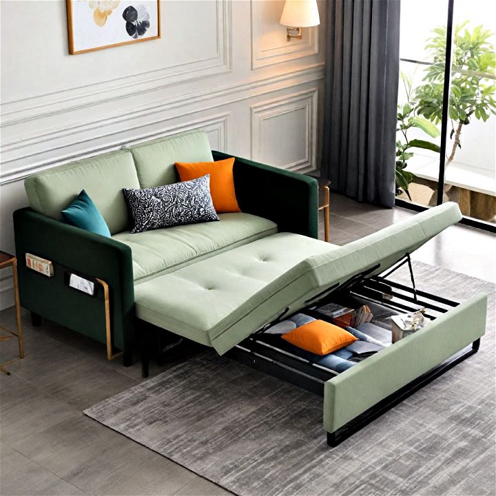 sleeper sofa to maximize space