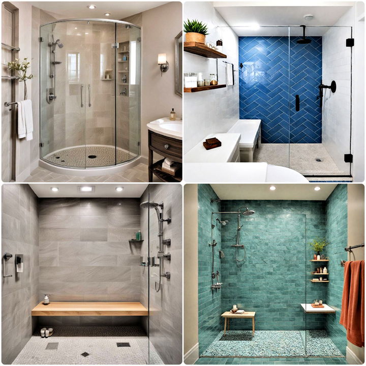 small bathroom walk in shower ideas