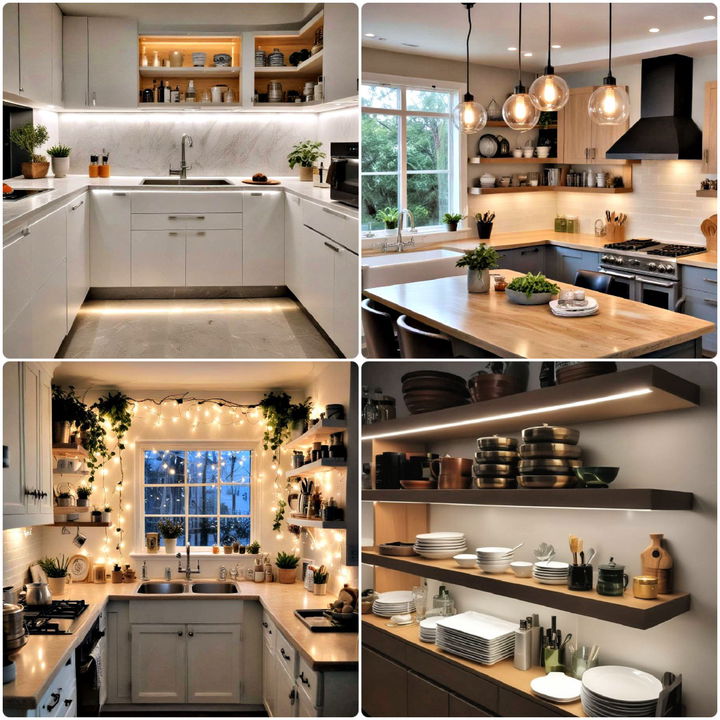 small kitchen lighting ideas