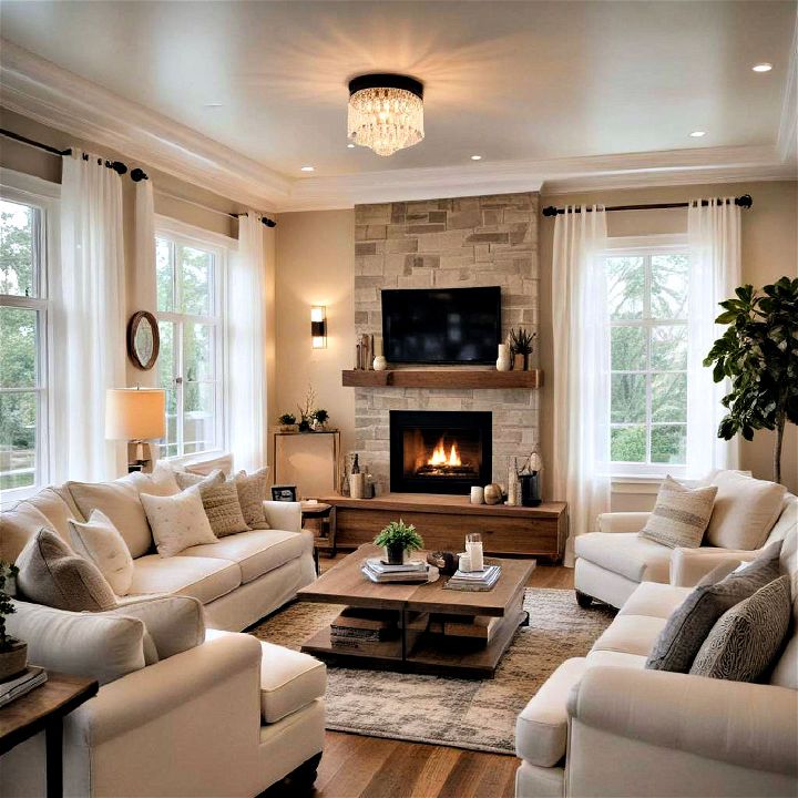 smart tech comforts for living room