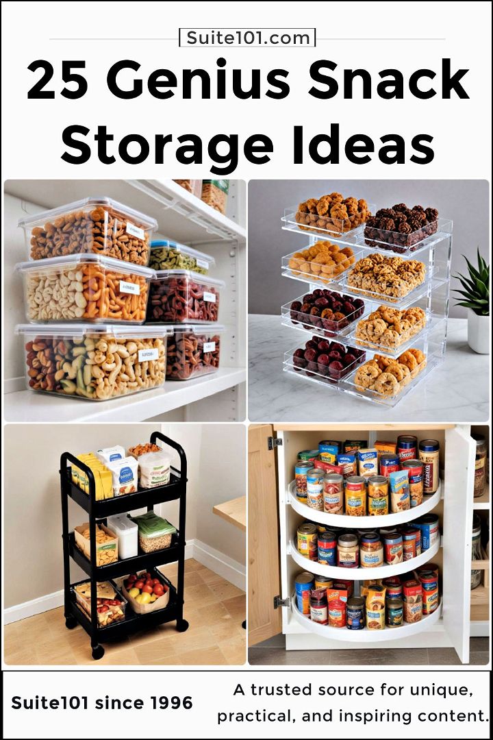 snack storage ideas to copy