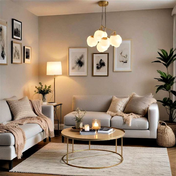 soft lighting for living room