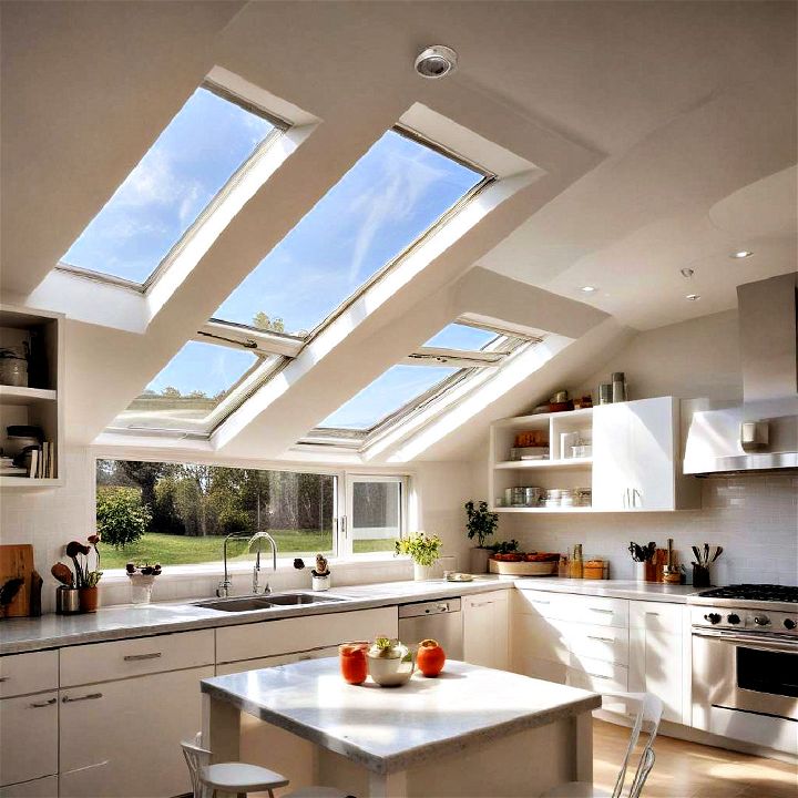 solar tube skylights for smaller kitchens