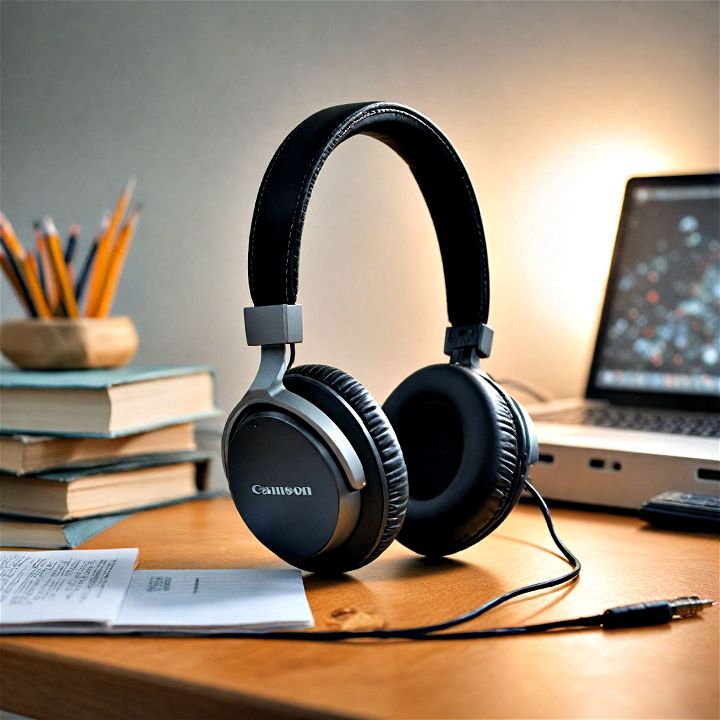 soundproof headphones to block out distractions