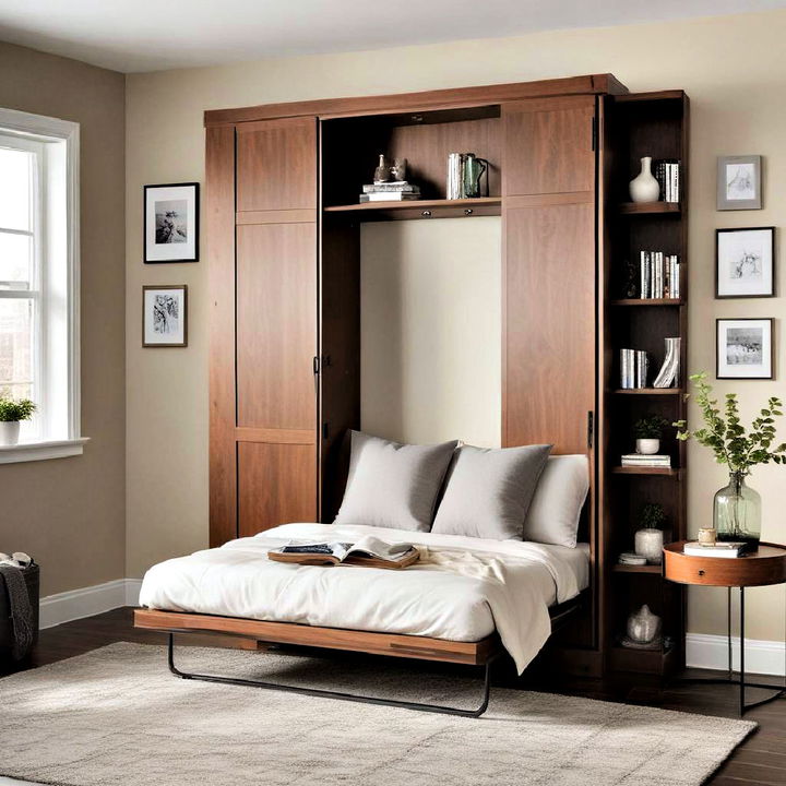 space saving and comfortable murphy bed