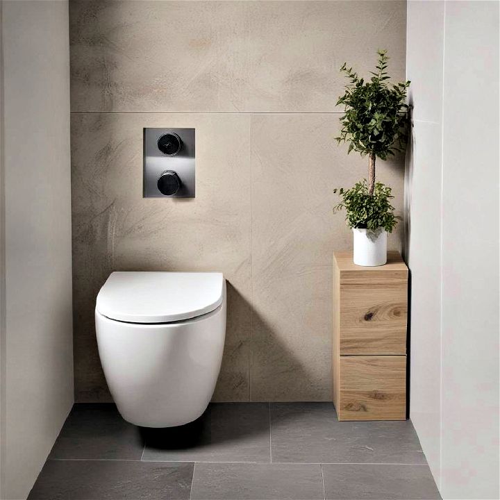 space saving toilets for minimalist bathroom