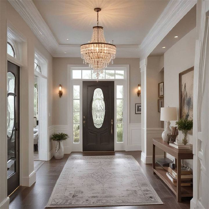 statement chandelier for entryway
