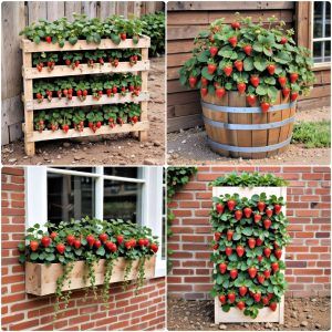 strawberry planter ideas