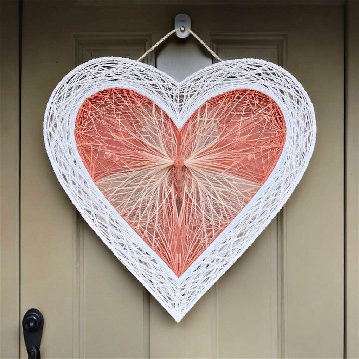 string art for front door decor
