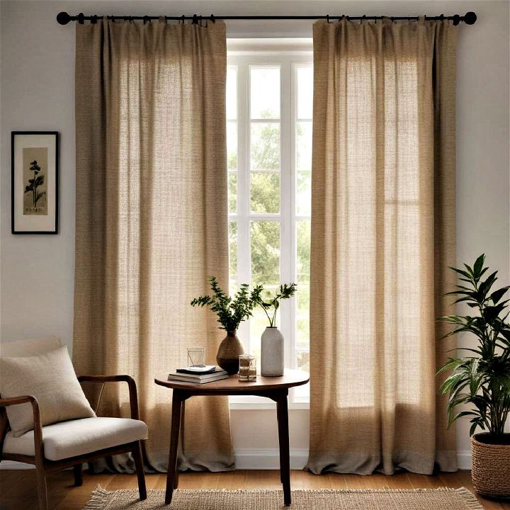 strong and durable hemp curtains