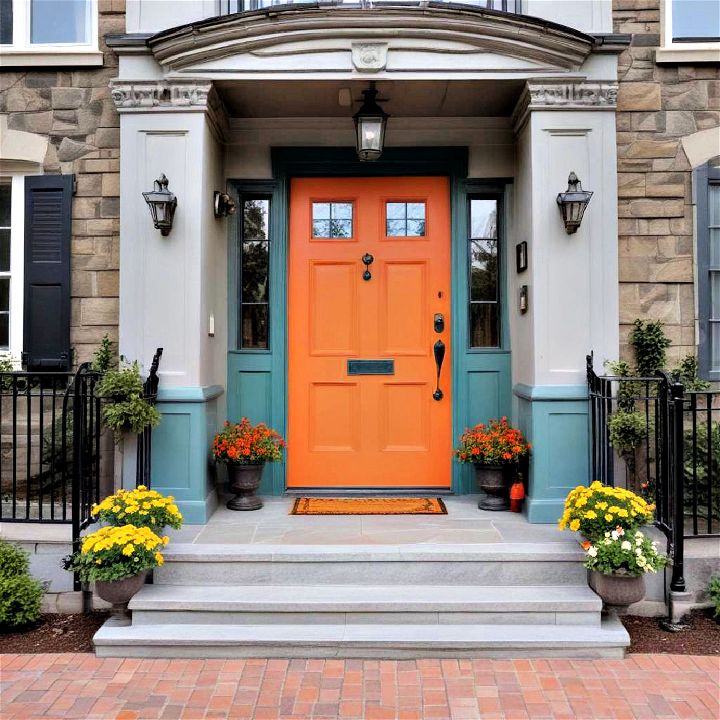 stunning colorful door