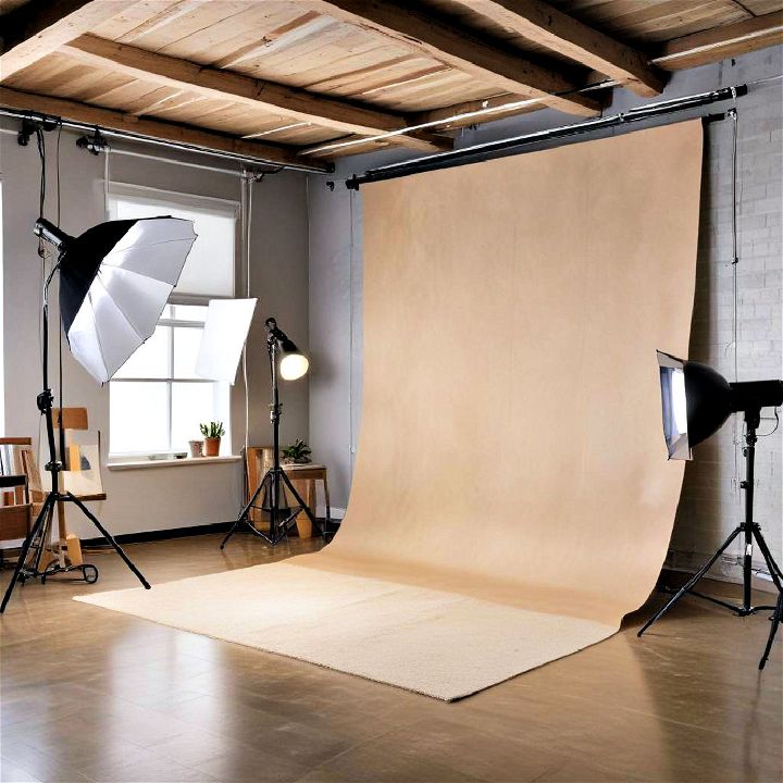 stunning photography studio for loft