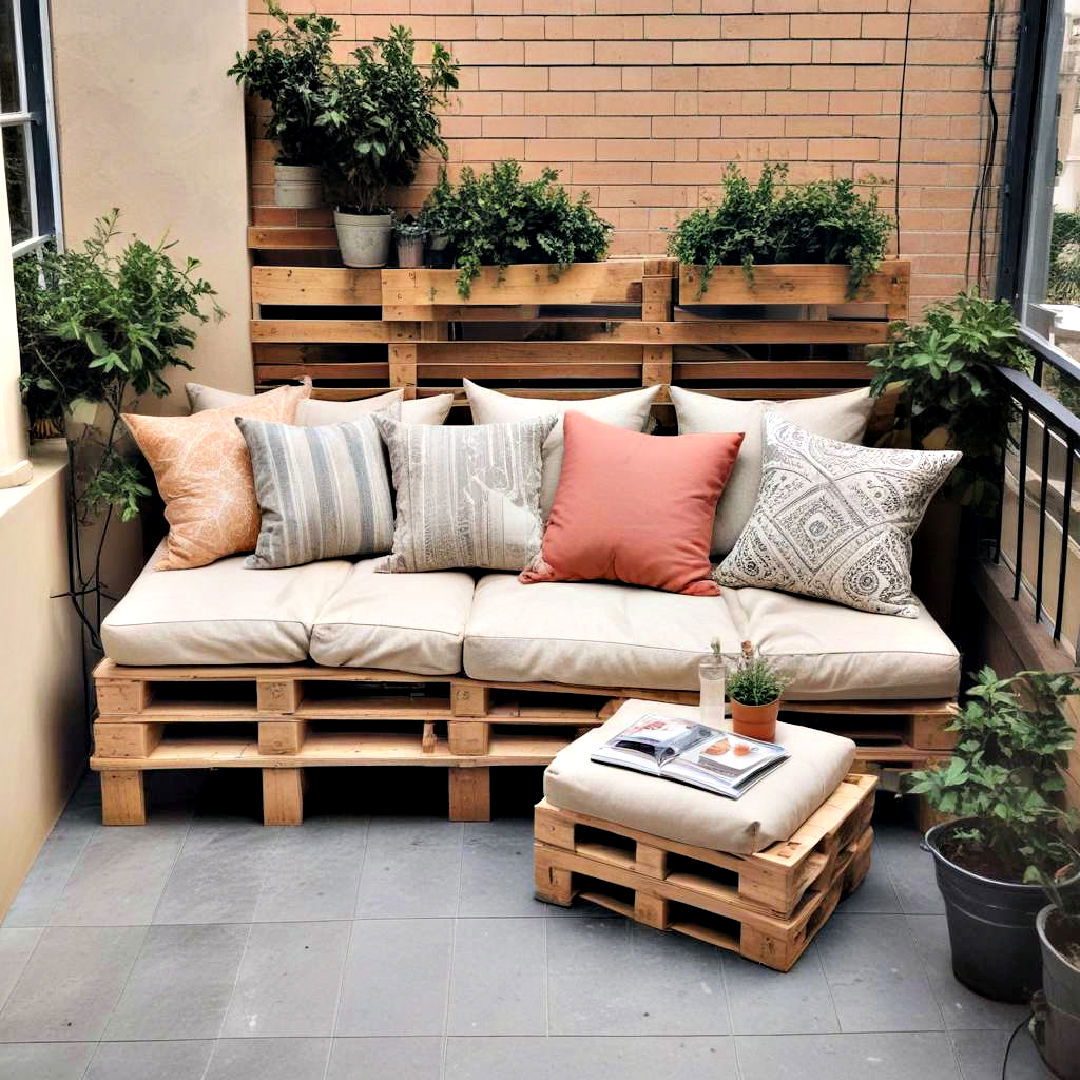 eco friendly diy pallet sofa