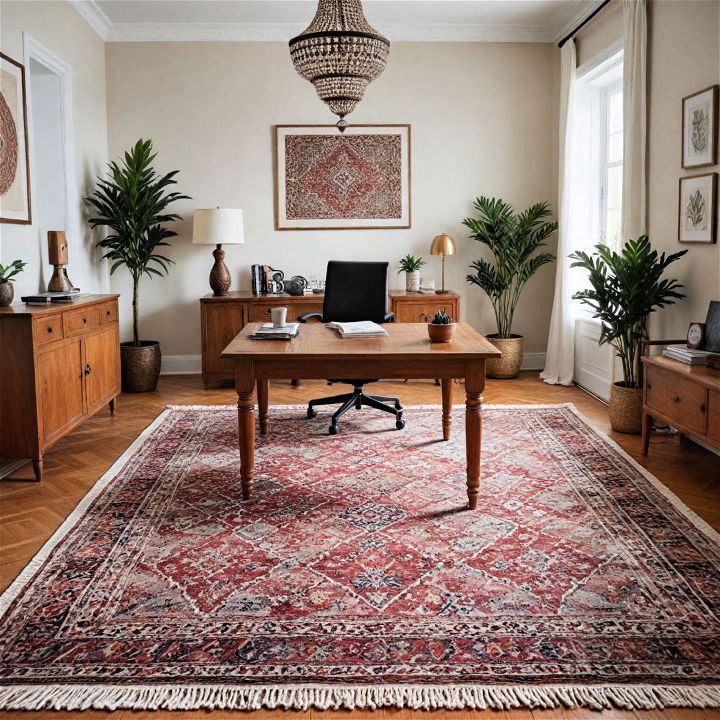 stylish and elegant moroccan rug