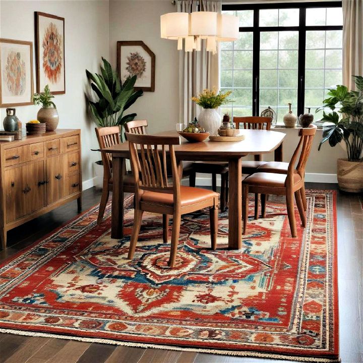 stylish and practical southwestern rug