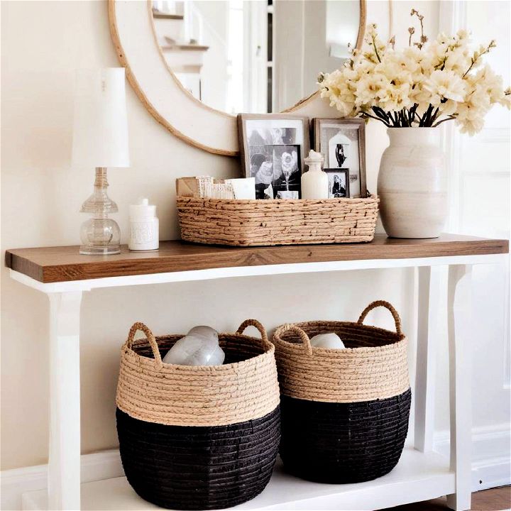 stylish basket for storage