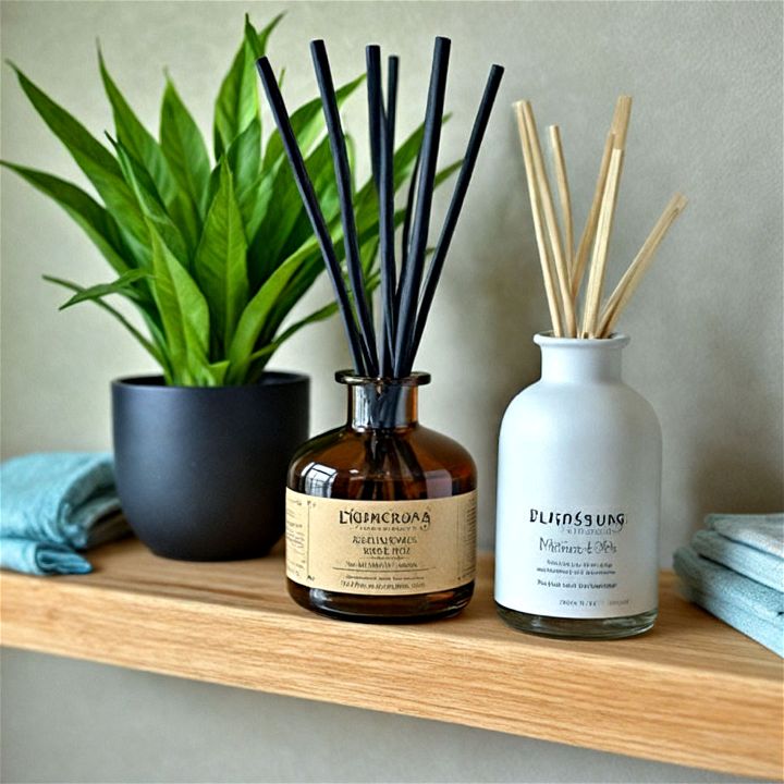 stylish fragrant diffusers shelves