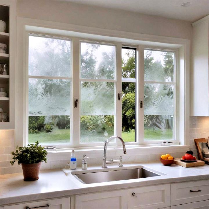 stylish frosted glass windows for privacy