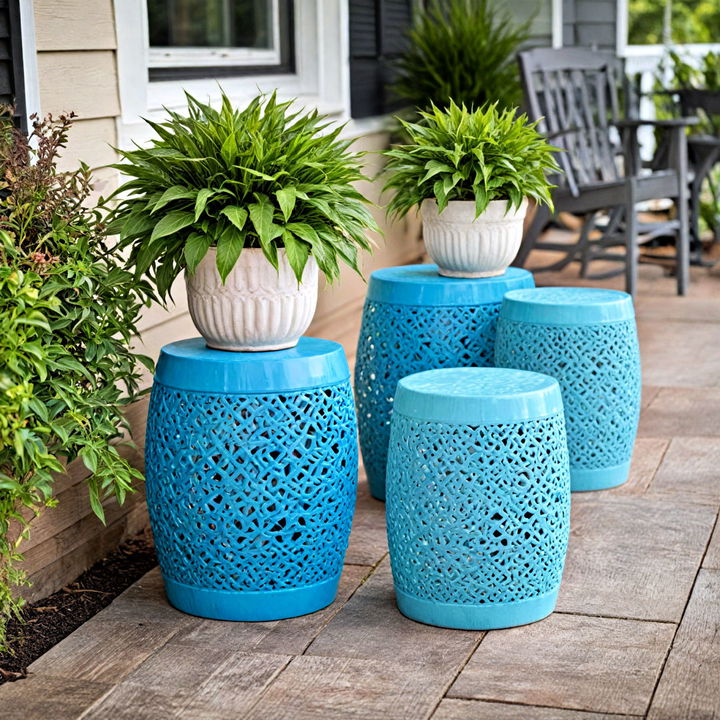 stylish garden stools for extra seating