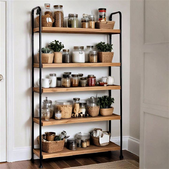 stylish ladder shelf