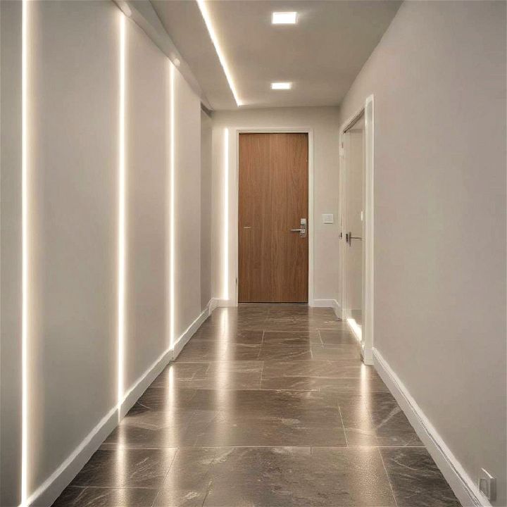 stylish led strip lights for hallway