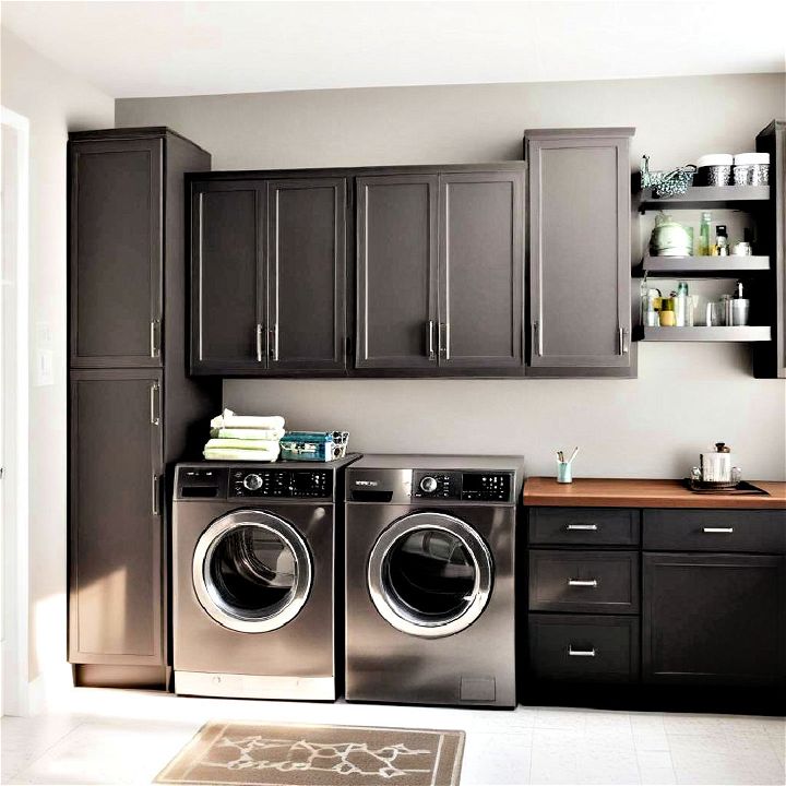 tall utility cabinets for laundry room