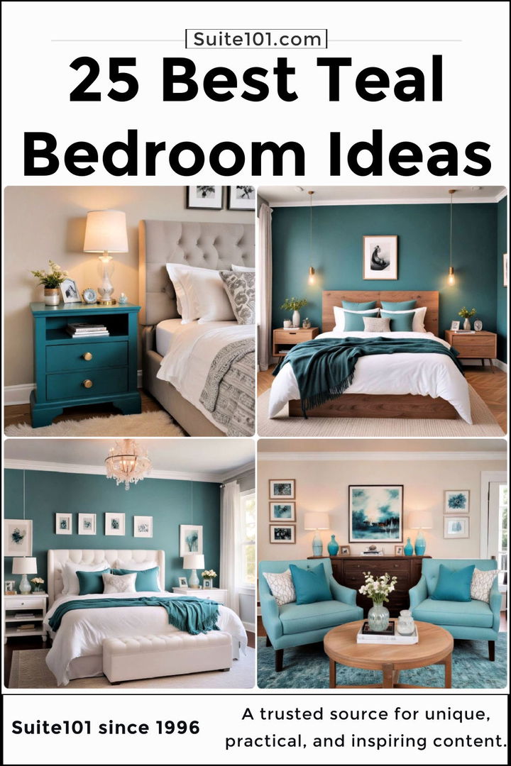 teal bedroom ideas to copy