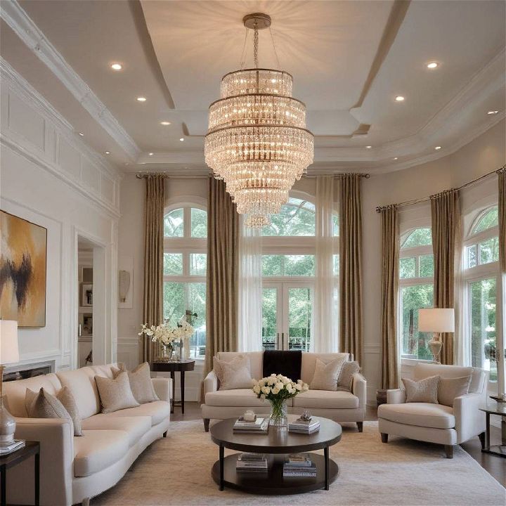 tiered chandeliers for living room ceiling