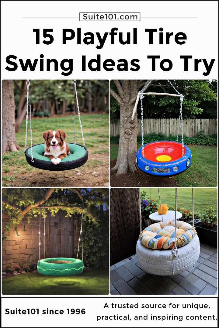 tire swing ideas to copy