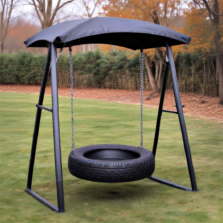 tire swing with canopy