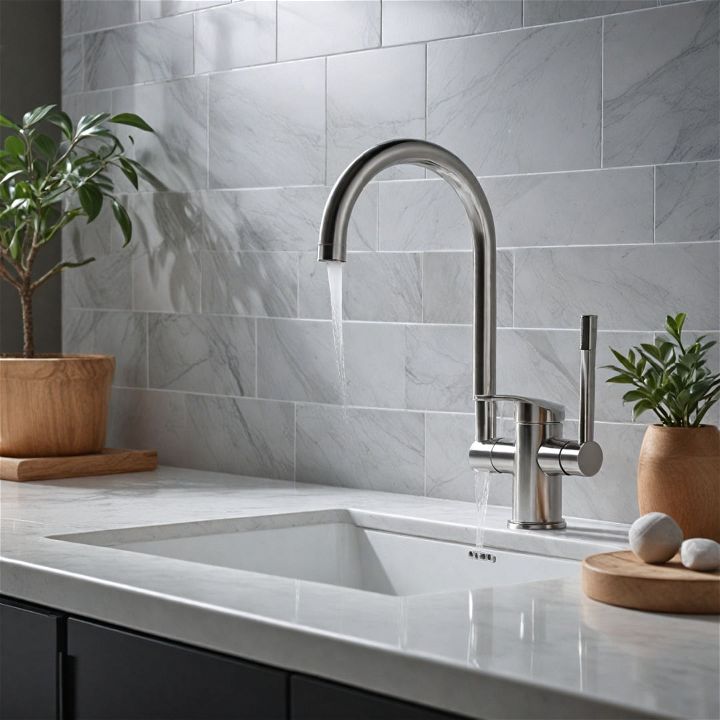 touchless faucets for modern laundry room
