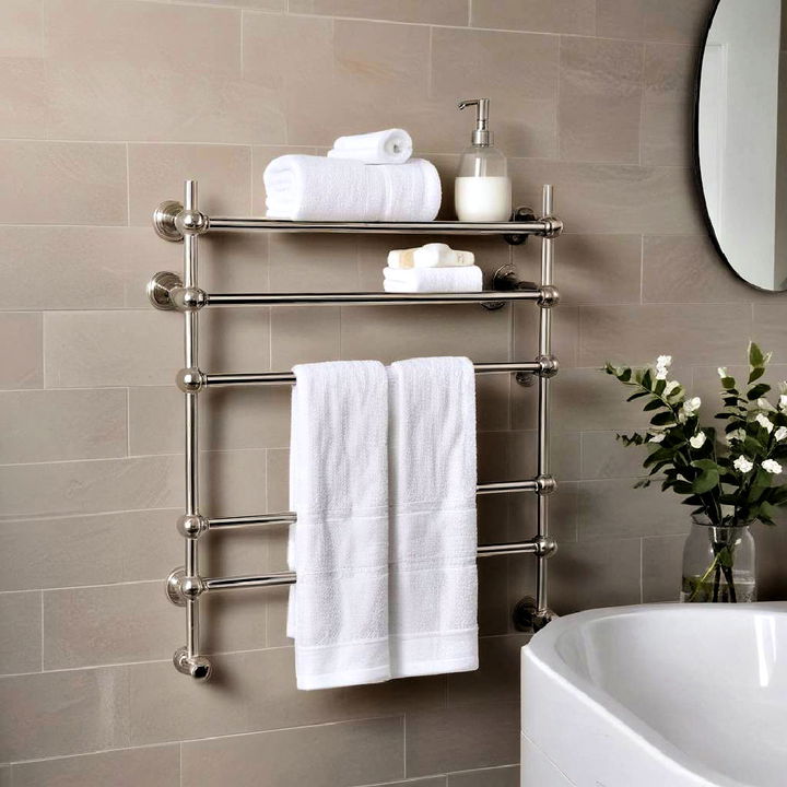 towel rack and rail