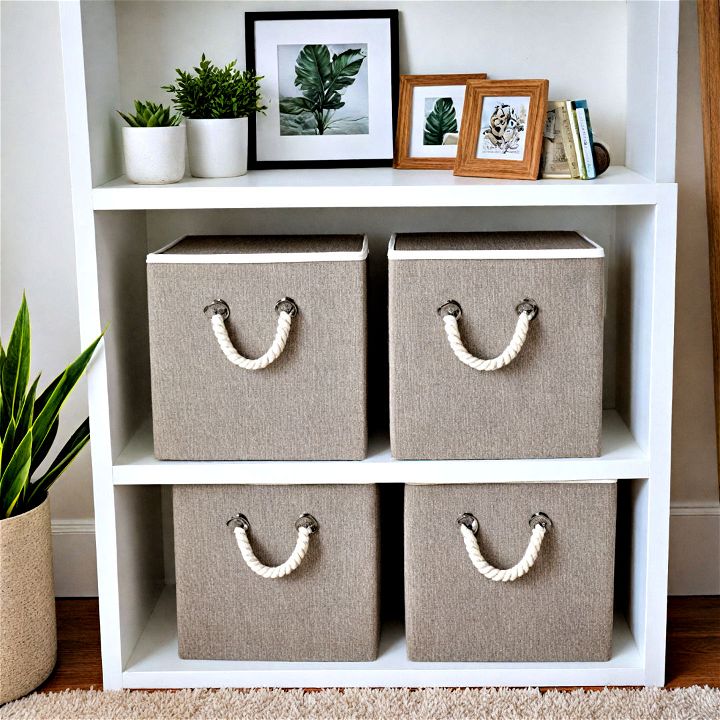 toy storage cubes with lids