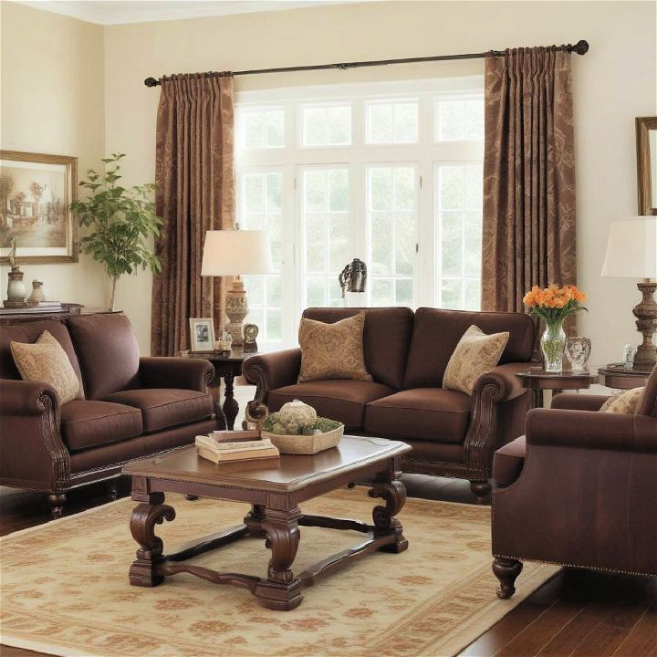 traditional elegance living room