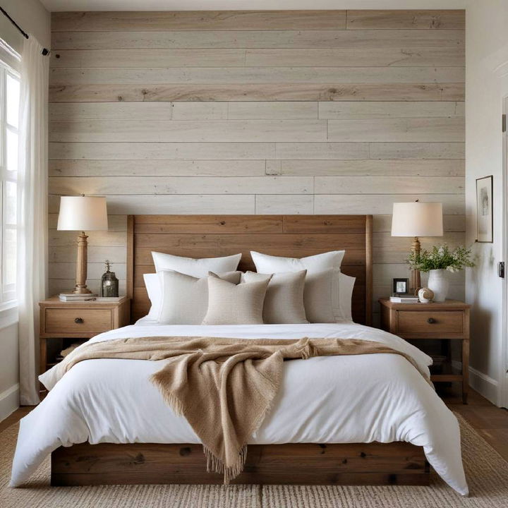 traditional shiplap wall